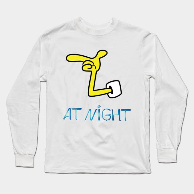 At Night Long Sleeve T-Shirt by Easter21